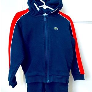 “ SOLD” Lacoste set Boy size 4
